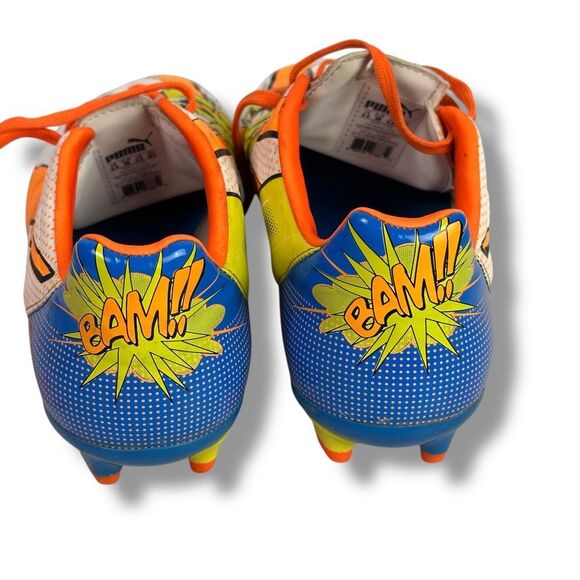 Puma Soccer Cleats Shoes evoPOWER 1.2 "Graphic POP" FG size 4.5 - Picture 6 of 8